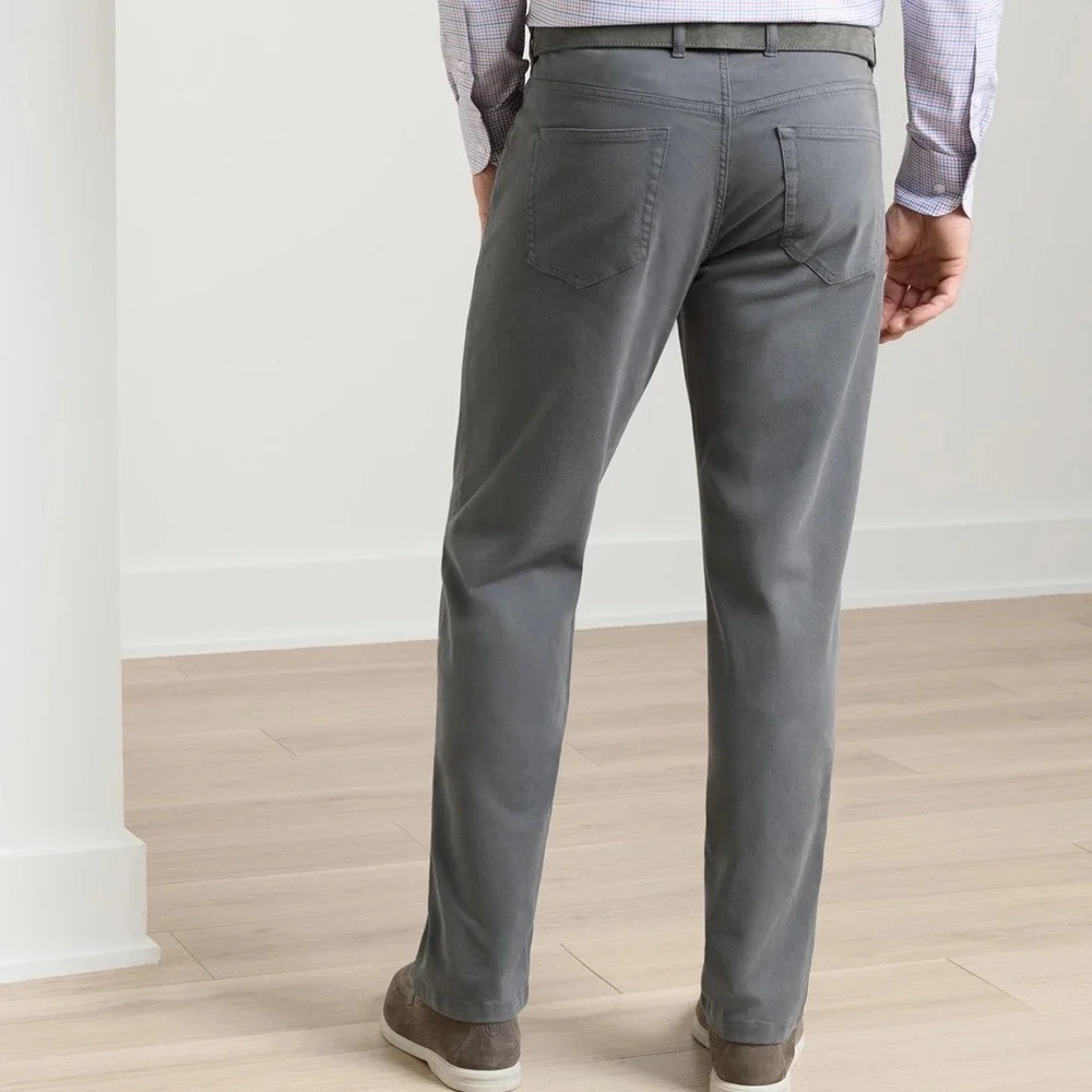 Peter Millar Crown Pants Iron Grey Size 36 New With Tags